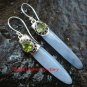 Sterling Silver Chalcedony Dangle Earring w/Gem ER-630-KT