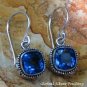 Sterling Silver and Blue Topaz Earrings ER-791-KA