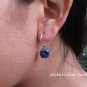 Sterling Silver and Blue Topaz Earrings ER-791-KA
