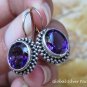 Sterling Silver and Amethyst Gemstone Earrings ER-796-KT