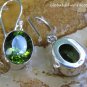 Sterling Silver and Peridot Gemstone Earrings ER-809-KT