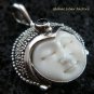 925 Silver Smokey Quartz Goddess Pendant GDP-993-PS
