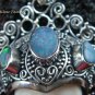 Sterling Silver & Opal Goddess Pendant GDP-963-KT