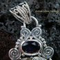 925 Silver Paua Shell & Mix Gem Goddess Pendant GDP-1006-PS
