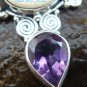 Silver & Mixed Gem Goddess Pendant GDP-1035-PS