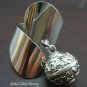 Sterling Silver Chime Ball Ring CH-277-KT