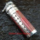 Sterling Silver Coral Cremation/Ash Pendant PP-361-PS