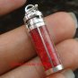 Sterling Silver Coral Cremation/Ash Pendant PP-361-PS