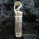 Silver Rope Essential Oil Bottle Pendant PP-253-KA