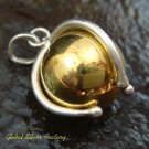 14mm Silver Bali Cage Chime Ball Pendant CH-330-KT
