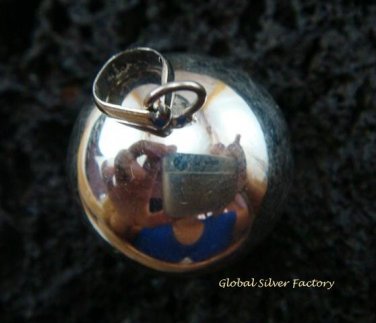 Sterling Silver 20mm Chime Ball Pendant CH-317-KT