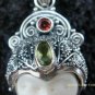 925 Silver & Multi Gems Goddess Pendant GDP-794-PS