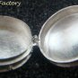 Sterling Silver Bali Round Keepsake Locket Pendant w/Gem LP-214-IKP