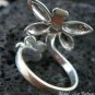 Sterling Silver Garnet Butterfly Ring RI-195-KT