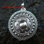 Round 925 Silver Bali Locket Pendant LP-195-IKP