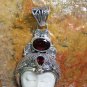 Garnet and Pearl Goddess Pendant GDP-1306-PS