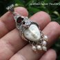 Garnet and Pearl Goddess Pendant GDP-1306-PS