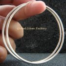 Sterling Silver 60mm  in Diameter Hoop Earrings SE-237-KT
