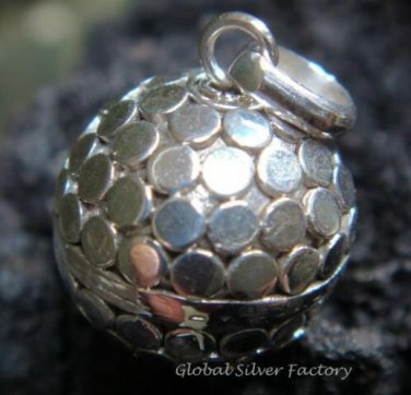 Sterling Silver Chime Musical Ball Pendant CH-136-KT