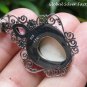 Filigree Design Gold Plated Mixed Gem Goddess Pendant GDP-1303-PS