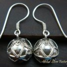 Sterling Silver Balinese Chime Ball Earrings CBE-128-KT