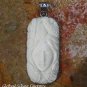 Silver Carved Woman Eagle and Flower Pendant BP-210-KA