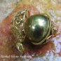Silver and Gold Plated Om Design 24mm Chime Ball Pendant GPB-103-KT