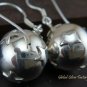Sterling Silver Star Chime Ball Earrings CBE-122-KT