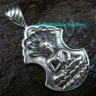 Sitting Young Buddha Charm Pendant in Sterling Silver SSP-131-KT