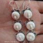925 Silver Triple Face Goddess Earrings GDE-924-NY