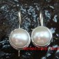 Sterling Silver Mabe Pearl Swirl Design Bali Earrings ER-650-KT