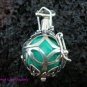 925 Silver Peridot Harmony Ball Pendant HB-119-KT