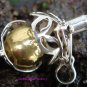 925 Silver Rose Quartz Harmony Ball Pendant HB-120-KT