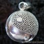 925 Silver Ying Yang 14mm Chime Ball Pendant CH-313-KT