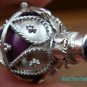 925 Silver Amethyst Purple Harmony Ball Pendant HB-255-KT