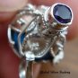 925 Silver Amethyst & Blue Harmony Ball HB-257-KT