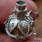 25 Silver Amethyst & Brass Harmony Ball HB-258-KT