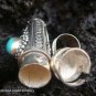 Sterling Silver Turquoise Perfume Bottle Pendant PP-131-NY