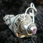 925 Silver Rose Quartz Perfume Pendant PP-240-KT