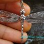 Sterling Silver Flying Dragonfly Pendant SSP-133-KT