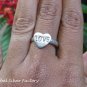 Sterling Silver Heart Ring SR-223-KA
