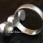 Sterling Silver Triple Freshwater Pearl Bali Handmade Ring RI-392-KT