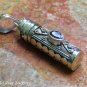 Silver and Amethyst Perfume Bottle Pendant PP-459-KT
