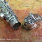 Silver and Amethyst Perfume Bottle Pendant PP-459-KT