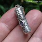 Silver and Amethyst Perfume Bottle Pendant PP-459-KT