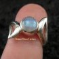 Silver & Rainbow Moonstone Ring RI-254-NY