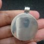 Silver Carved Fish Locket Pendant LP-231-KA