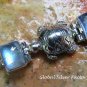 Rainbow Moonstone Turtle Bracelet  SBB-474-PS