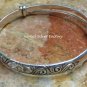 Sterling Silver Engraved Baby Bangle, Christening Bangle, Bay Gifts SBB-478-NY