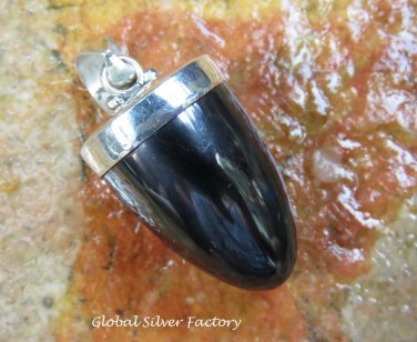 Sterling Silver Pointy Hematite Pendant SP-826-KA